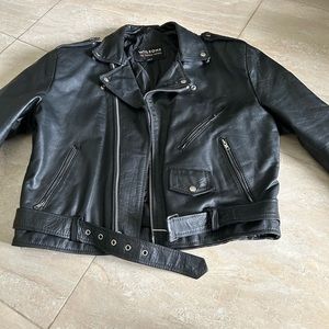 WILSONS LEATHER BIKER JACKET